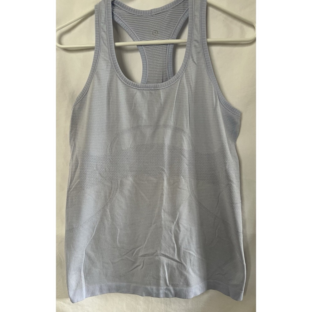 LuluLemon Tank Top Womens Sz 10 Lilac Swiftly Tech Racerback 2.0